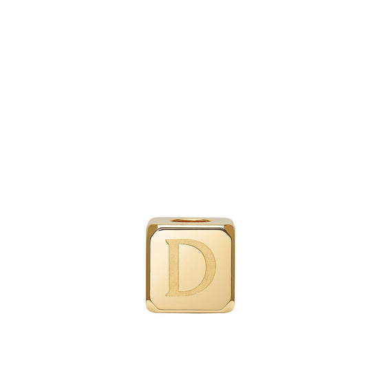 LETTER DICE BIG_BRASS_GOLD (D and &)
