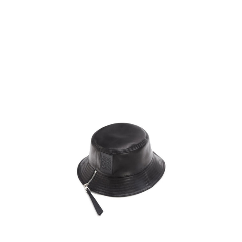 FISHERMAN HAT_NAPPA CALF_BLACK