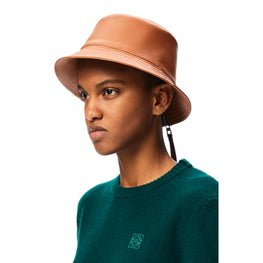 FISHERMAN HAT_NAPPA CALF_TAN