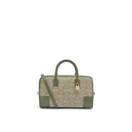 AMAZONA 28 ANAGRAM BAG_JACQUARD/CALF_GREEN/AVOCADO GREEN
