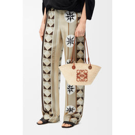 ANAGRAM BASKET SMALL_IRACA PALM/CALF_NATURAL/TAN