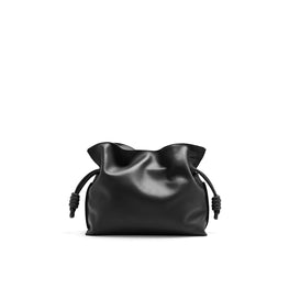 FLAMENCO CLUTCH_NAPPA CALF_BLACK