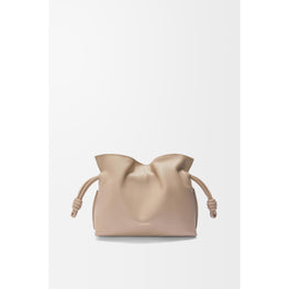 FLAMENCO CLUTCH MINI_NAPPA CALF_SAND