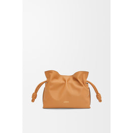 FLAMENCO CLUTCH MINI_NAPPA CALF_WARM DESERT