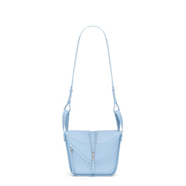 HAMMOCK COMPACT BAG_SATIN CALF_DUSTY BLUE