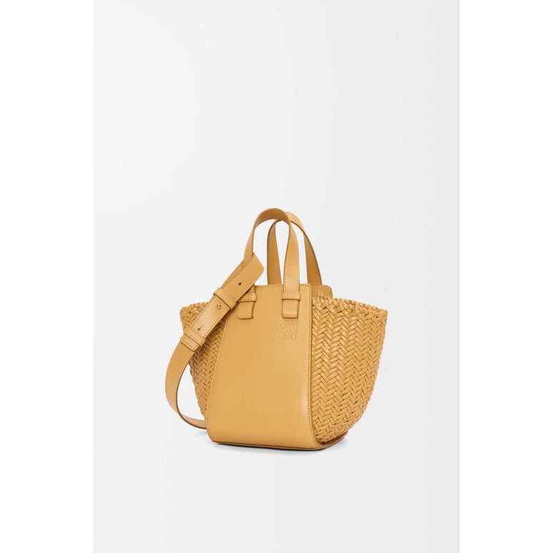 HAMMOCK COMPACT WOVEN_MELLOW CALF/LAMBSKIN_SAHARA