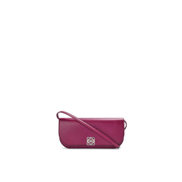 GOYA LONG CLUTCH BAG_SILK CALF_AMETHYST