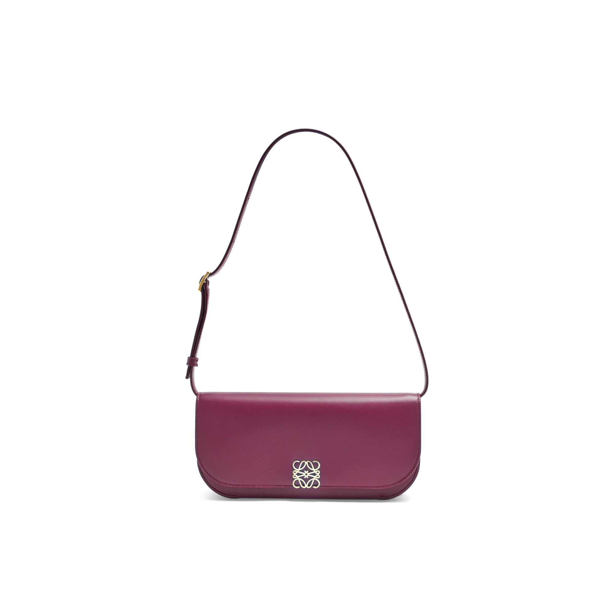 GOYA LONG CLUTCH BAG_SILK CALF_AMETHYST