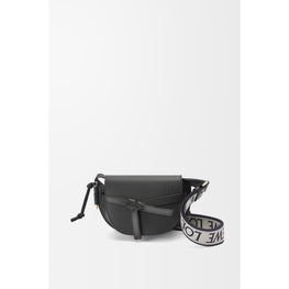GATE DUAL MINI BAG_SOFT CALF/JACQUARD_BLACK