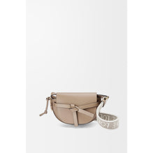 GATE DUAL MINI BAG_SOFT CALF/JACQUARD_SAND