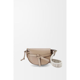 GATE DUAL MINI BAG_SOFT CALF/JACQUARD_SAND
