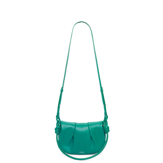 PASEO SATCHEL_SHINY NAPPA CALF_EMERALD GREEN