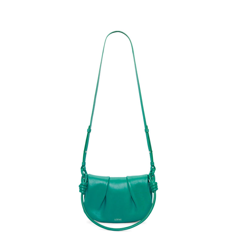 PASEO SATCHEL_SHINY NAPPA CALF_EMERALD GREEN