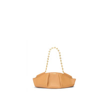PASEO CHAIN SMALL BAG_SHINY NAPPA CALF_WARM DESERT