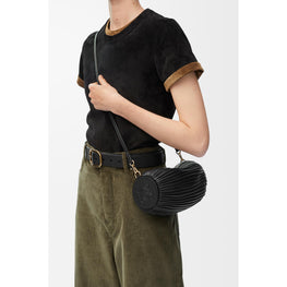 BRACELET POUCH BAG_PLEATED NAPPA_BLACK