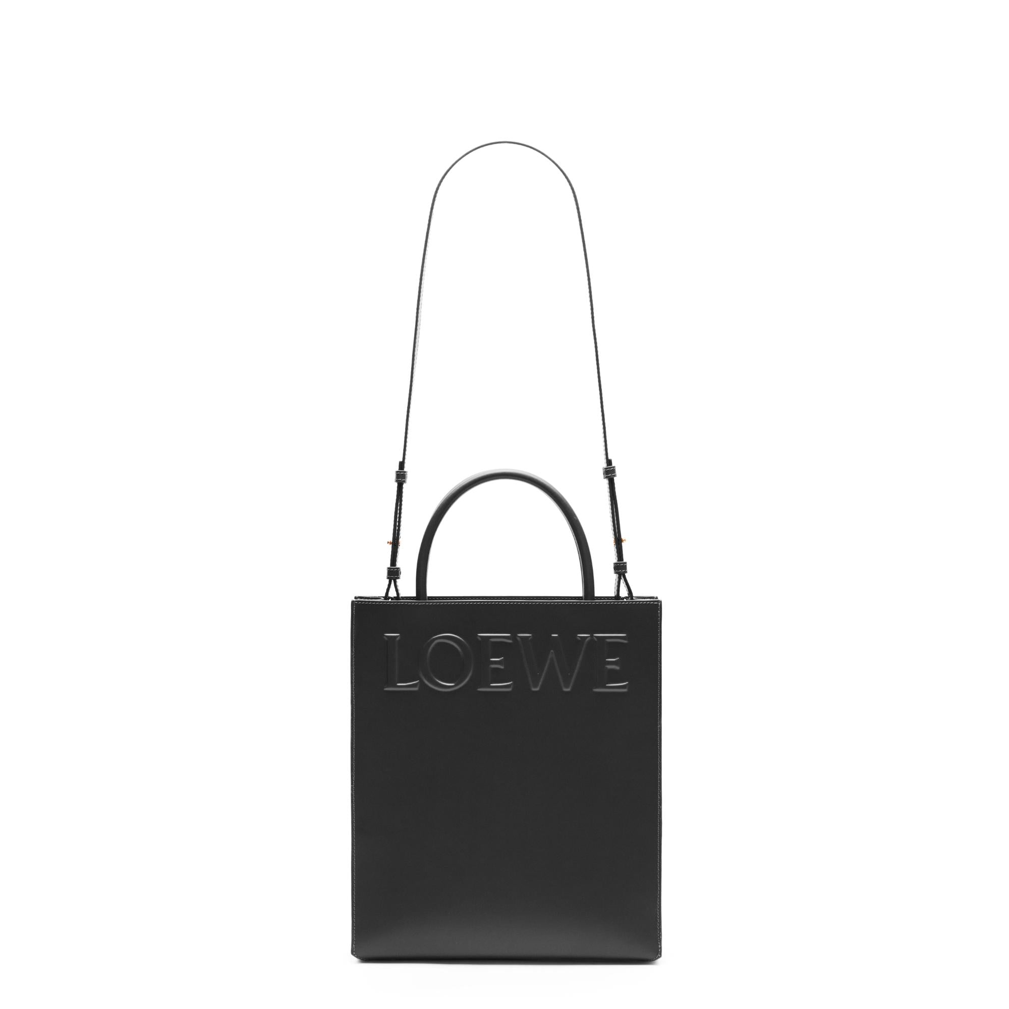 STANDARD A4 TOTE BAG_SLEEK CALF_BLACK