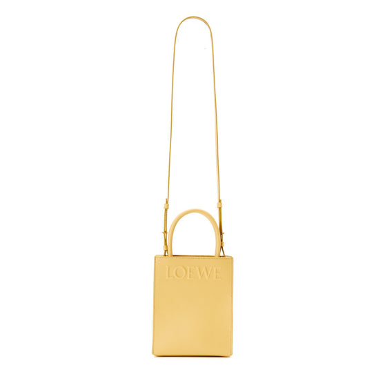 STANDARD A5 TOTE BAG_SLEEK CALF_DARK BUTTER