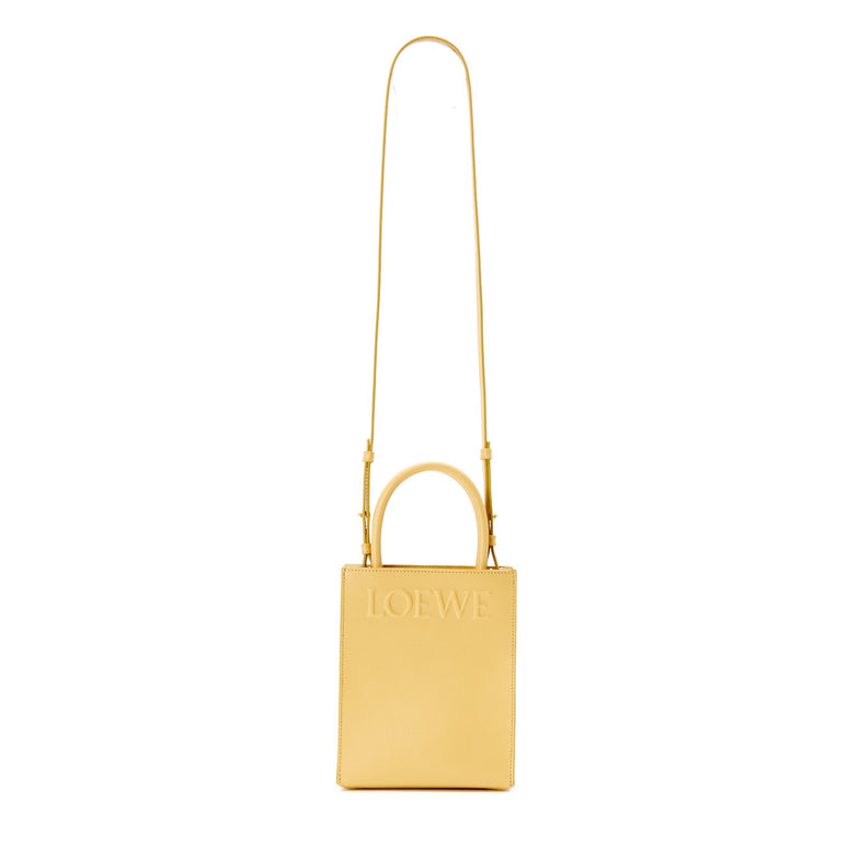 STANDARD A5 TOTE BAG_SLEEK CALF_DARK BUTTER
