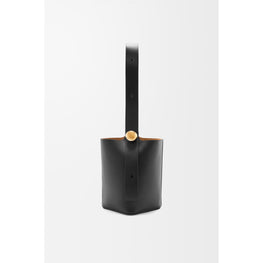 PEBBLE BUCKET MEDIUM_SMOOTH CALF_BLACK