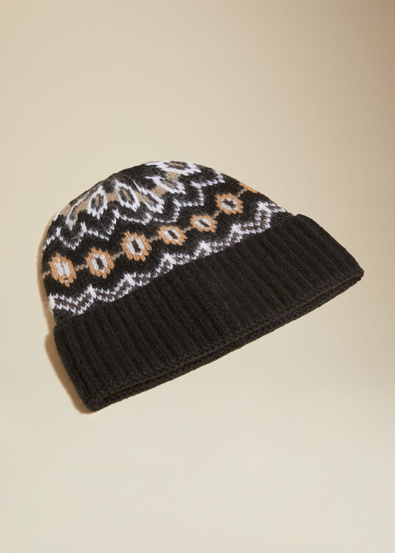 알피나 비니 블랙 멀티 컬러