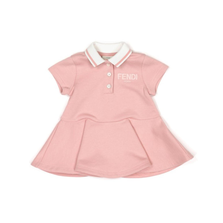 베이비 핑크 폴로 드레스