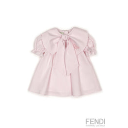 베이비 핑크 리본 드레스