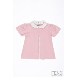 베이비 핑크 플리츠 드레스