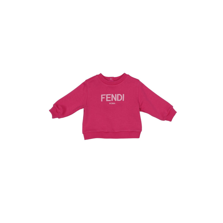 베이비 핫핑크 스웻셔츠