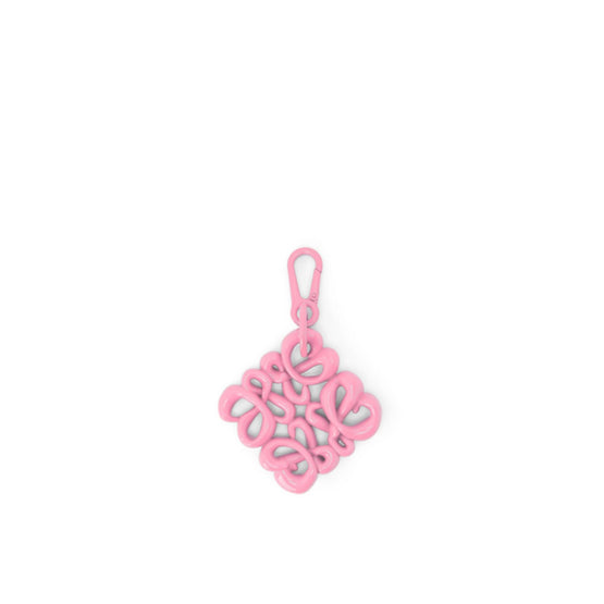 INFLATED ANAGRAM CHARM_VARNISHED ALUMINIUM_COTTON CANDY