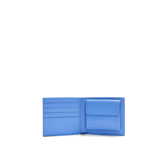 ESSENTIAL BIFOLD COIN WALLET_SOFT GRAINED CALF_SEASIDE BLUE