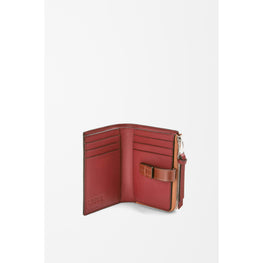 SGC SLIM COMPACT WALLET_SOFT GRAINED CALF_LIGHT CARAMEL/PECAN