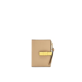 SGC SLIM COMPACT WALLET_SOFT GRAINED CALF_BUTTER/PALE LEMON