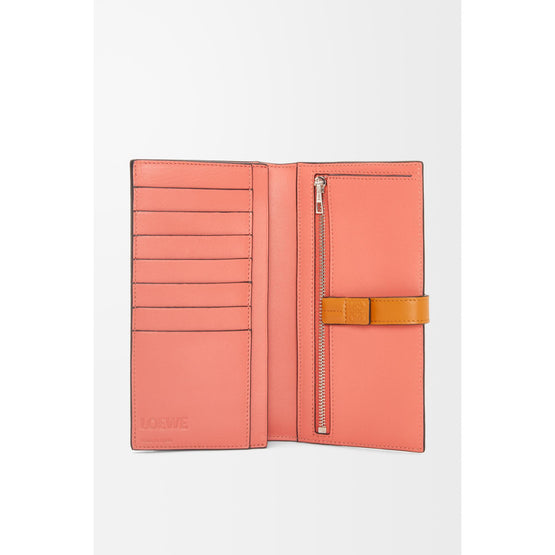 SGC LARGE VERTICAL WALLET_SOFT GRAINED CALF_LIGHT OAT/HONEY