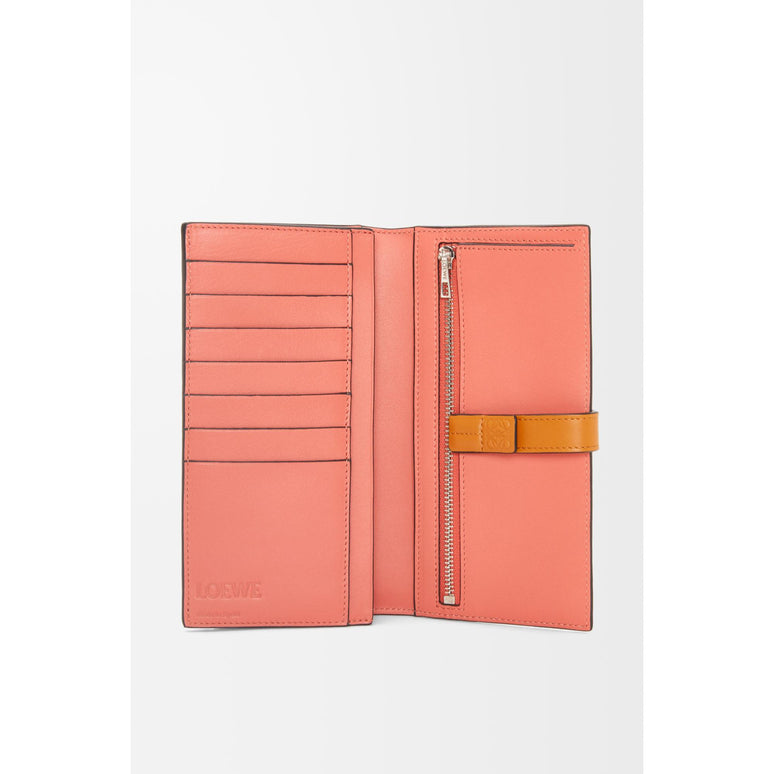 SGC LARGE VERTICAL WALLET_SOFT GRAINED CALF_LIGHT OAT/HONEY