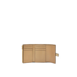 SGC SMALL VERTICAL WALLET_SOFT GRAINED CALF_BUTTER/PALE LEMON