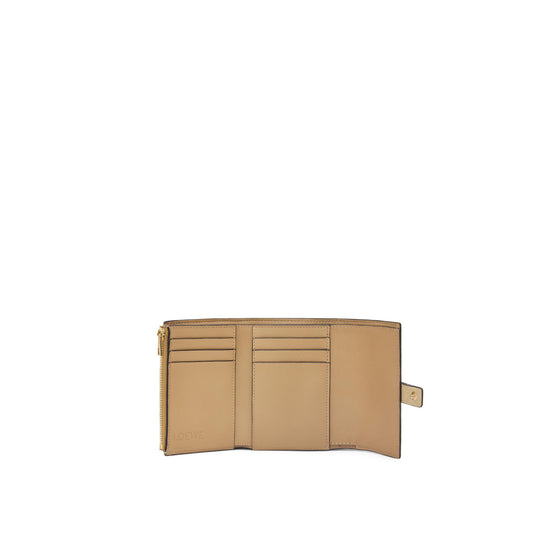 SGC SMALL VERTICAL WALLET_SOFT GRAINED CALF_BUTTER/PALE LEMON