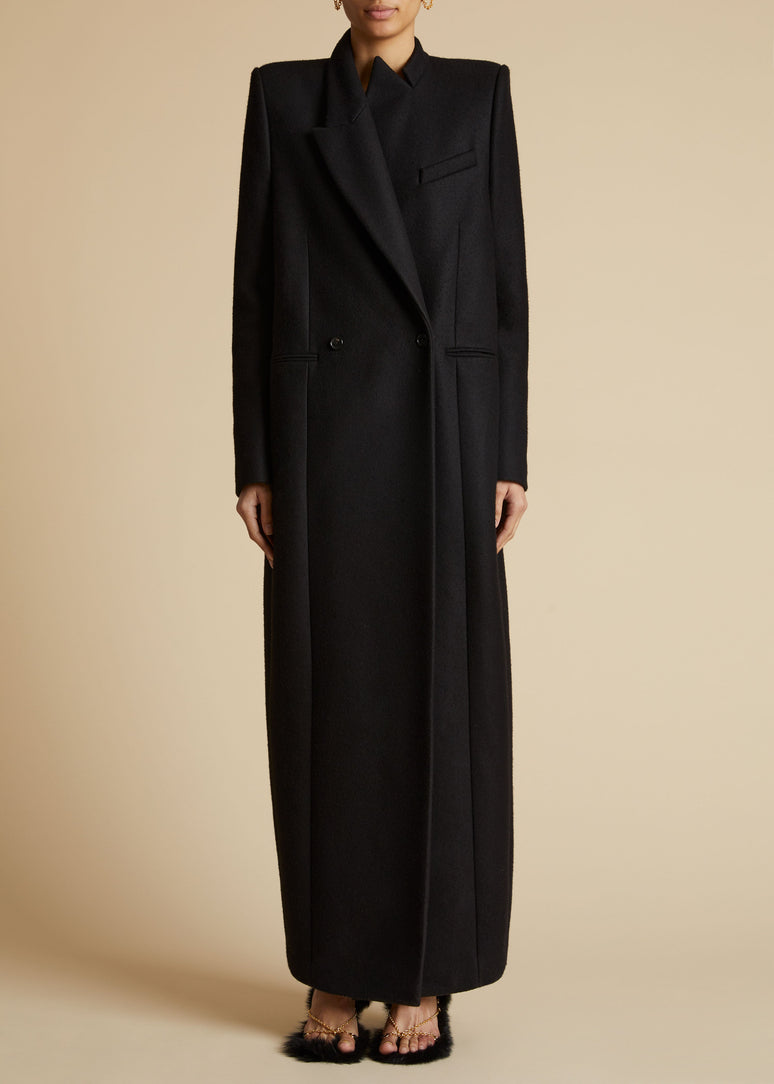 케일럽 코트 블랙