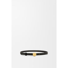 PEBBLE 1.5CM BELT_SMOOTH CALF_BLACK/GOLD