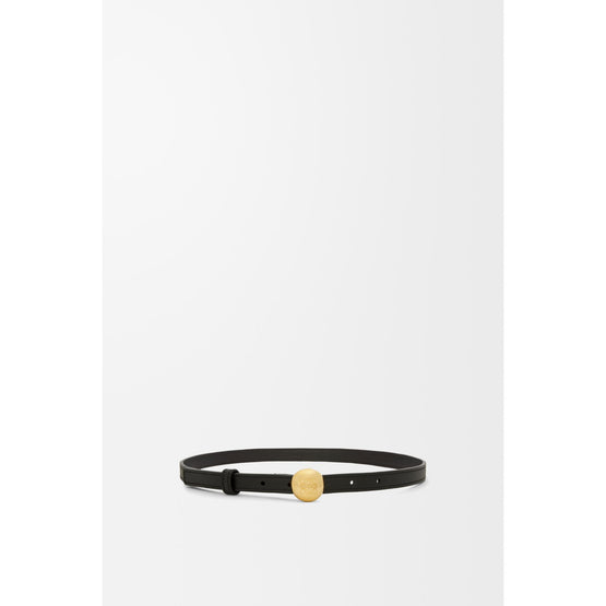PEBBLE 1.5CM BELT_SMOOTH CALF_BLACK/GOLD