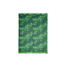 140X200 SHAWL_CASHMERE/SILK_GREEN/MULTICOLOR