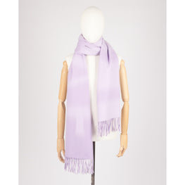 53X210 BLURRED LOEWE SCARF_WOOL/CASHMERE_PURPLE/LILAC