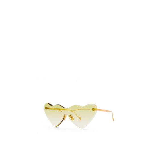HEART SUNGLASSES_METAL_CACTUS GREEN