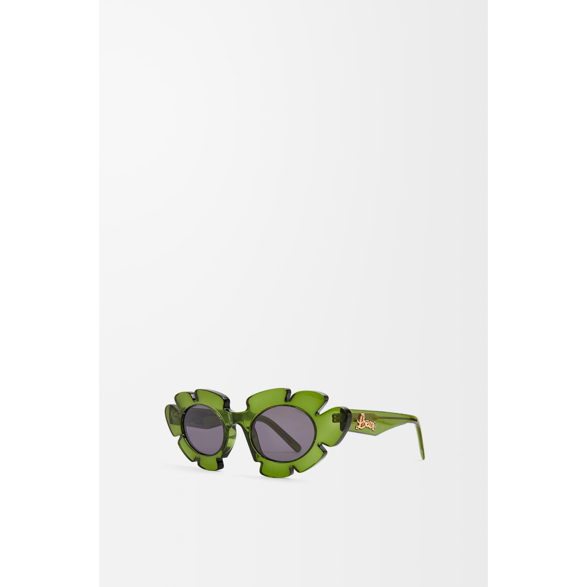 FLOWER SUNGLASSES_NYLON_CACTUS GREEN
