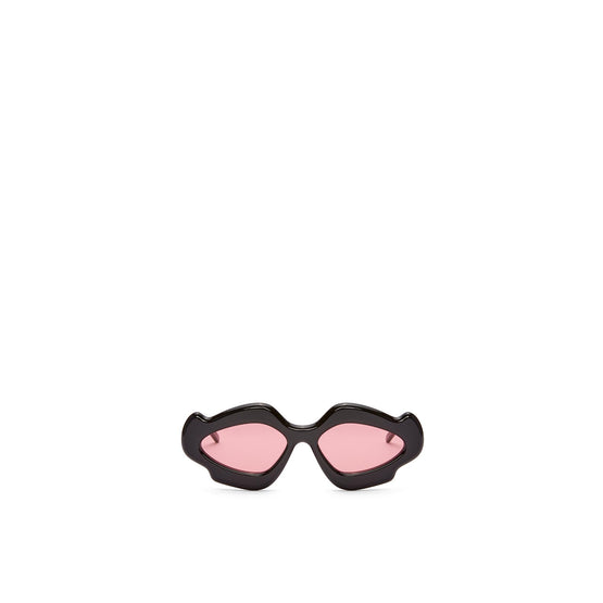 FLAME SUNGLASSES_ACETATE_SHINY BLACK