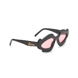FLAME SUNGLASSES_ACETATE_SHINY BLACK