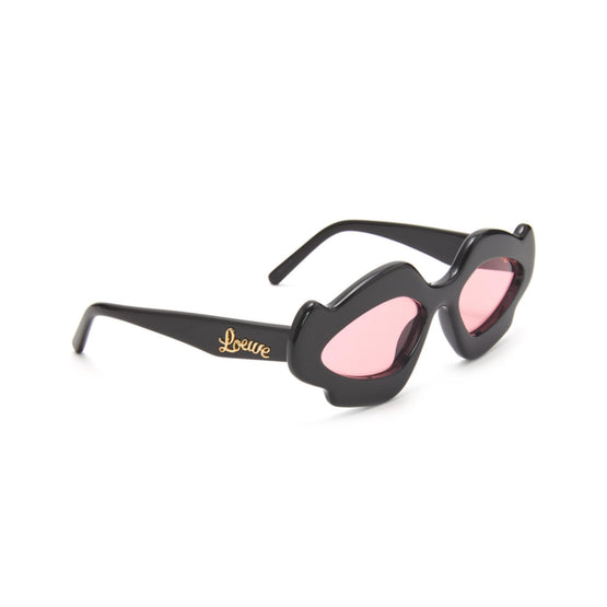 FLAME SUNGLASSES_ACETATE_SHINY BLACK