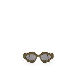 FLAME SUNGLASSES_ACETATE_SHINY KHAKI
