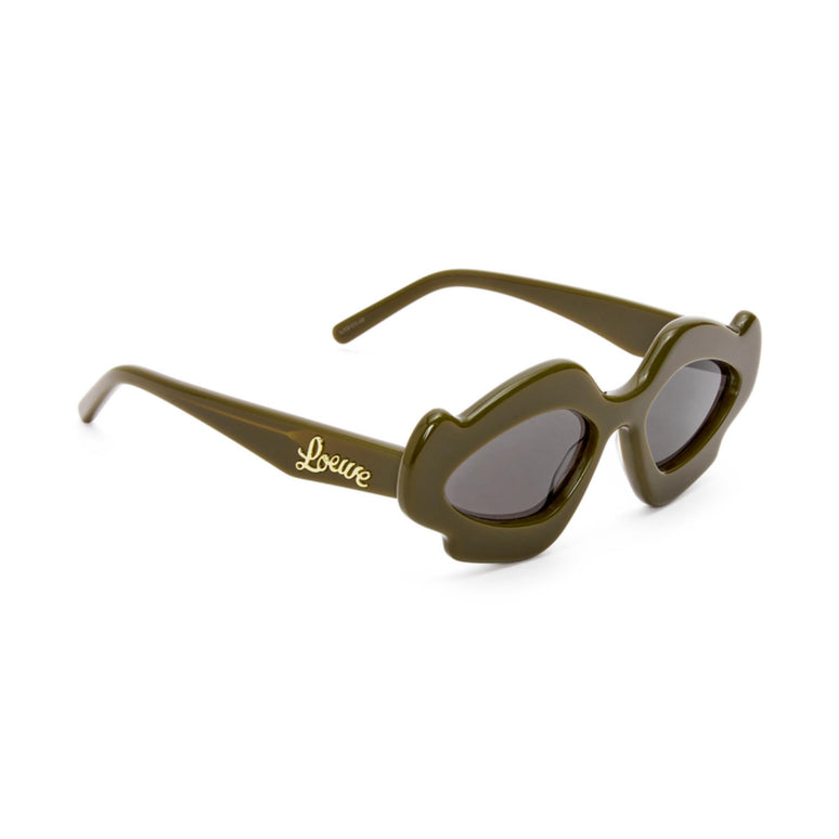 FLAME SUNGLASSES_ACETATE_SHINY KHAKI