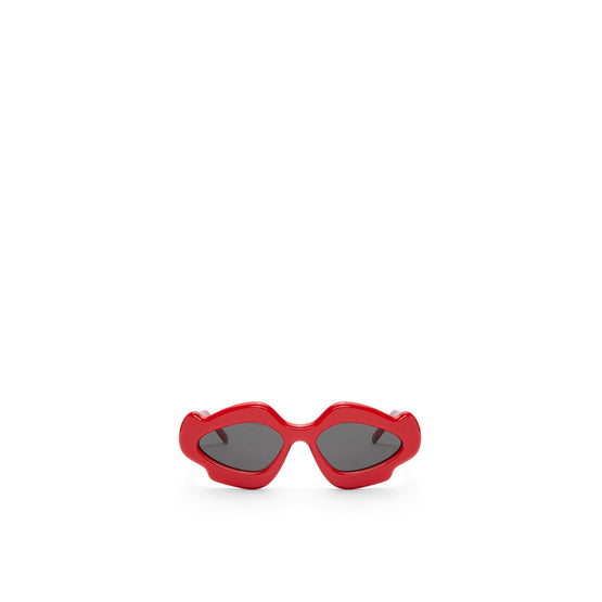 FLAME SUNGLASSES_ACETATE_SHINY RED
