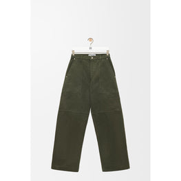 [STAFF ONLY] CARGO TROUSERS AF_COTTON_KHAKI GREEN